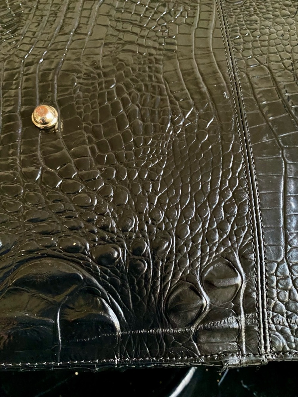 ⛴️⚓️BRAHMIN BLACK DUXBURY WEEKENDER TRAVEL BAG - Picture 13 of 15